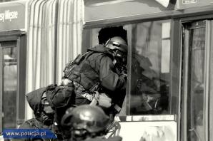 Spektakularne ćwiczenia policji w Szczecinie