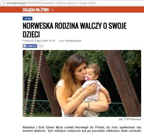 Norwegowie z bliźniaczkami uciekli przed Barnevernet do Polski! 8 lipca będą w Warszawie na naszym MARSZU WOLNOŚCI BEZBRONNYCH. Będzie też norweska TV2!