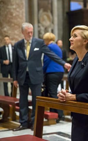 Wizyta Pary Prezydenckiej w Watykanie