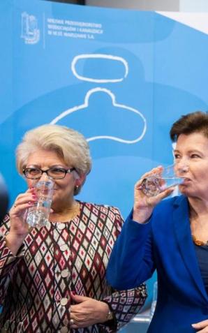 Smaczna woda z kranu w całej Warszawie