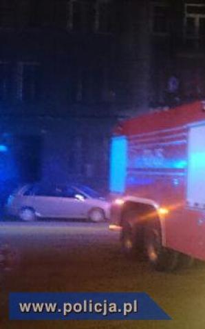 Uratowali ludzi z płonącego domu!