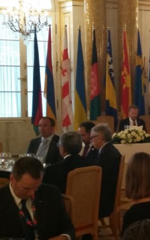 Oficjalny obiad dla krajów partnerskich NATO wydany przez premier Beatę Szydło