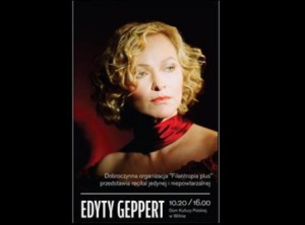 Koncert Edyty Geppert w Wilnie